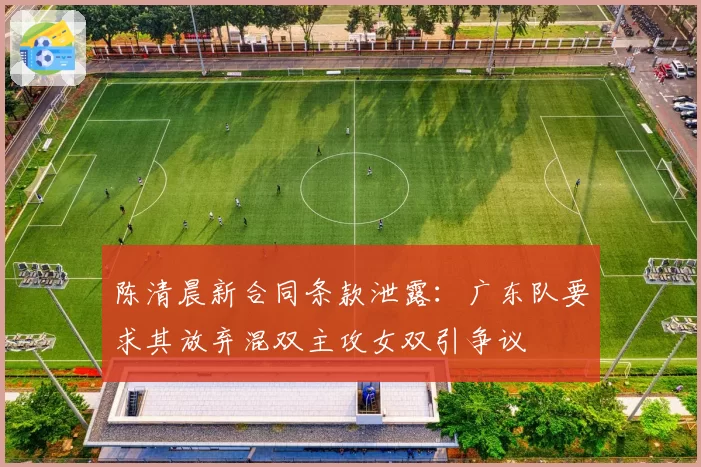 陈清晨新合同条款泄露：广东队要求其放弃混双主攻女双引争议